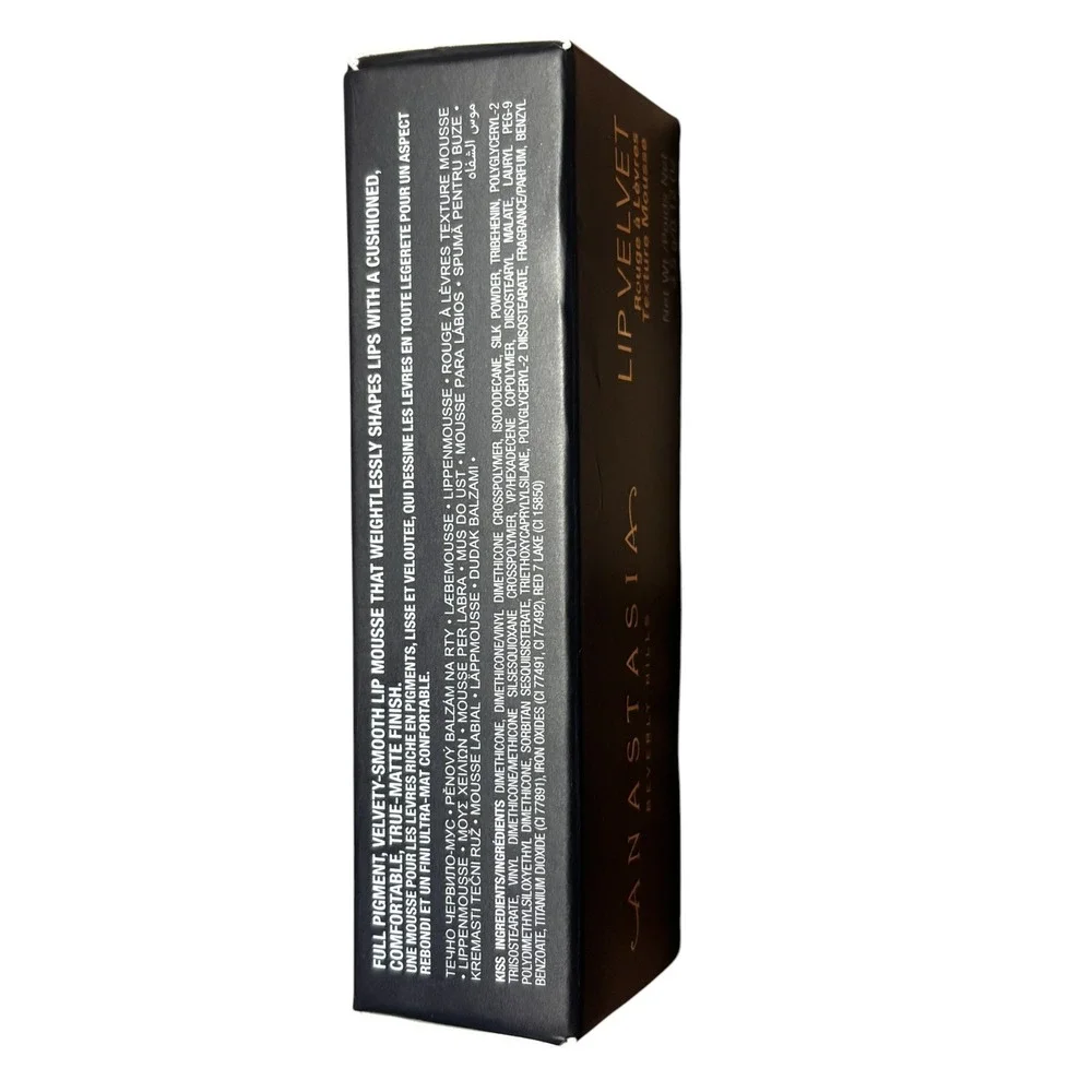 Anastasia Beverly Hills Lip Velvet Mousse Kiss Matte Liquid Lipstick 3.5g New